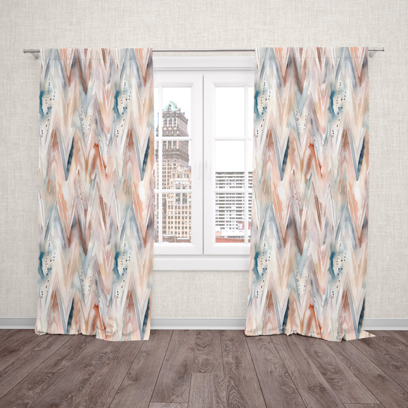 Balynda Room Darkening Curtain Pair, 20" W x 82" L