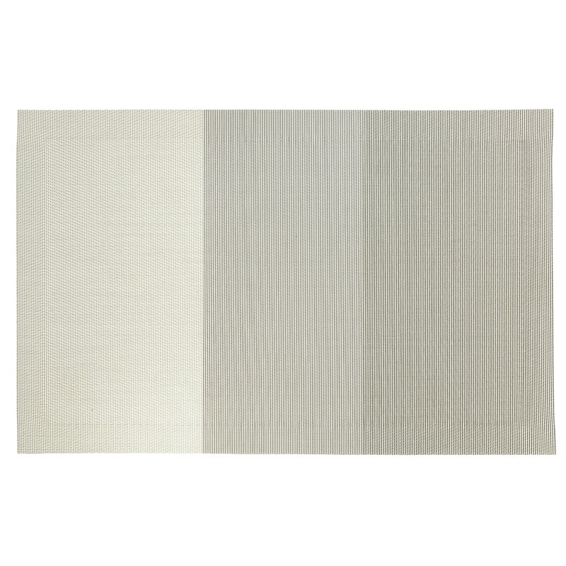 PVC Geometric Placemat, Gray