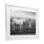 Son cheval blanc, reproduction sous verre, Ata Alishahi