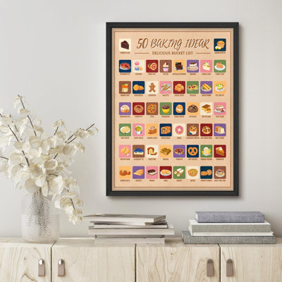 La liste de seau de cuisson ultime - 50 délicieux desserts et pâtisseries collages