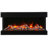 Amantii 30inch TruView Slim Electric Fireplace, 3 speed motor, wifi enabled, 3 sided glass, built-in-726269877