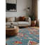 Tapis gris lavable à la machine-1971231623