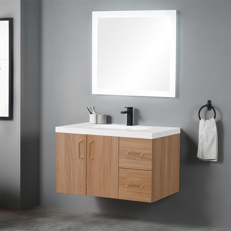 36" Bathroom Vanity With Sink Top