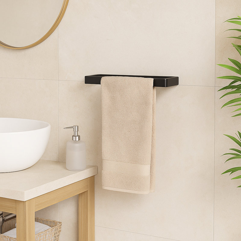 Wall Mounted Towel Rail, 20cm