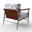 Fauteuil rustique rustique