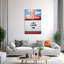 Impression d'art mural rétro, art abstrait abstrait, art contemporain-236285898