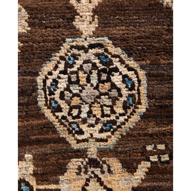Serapi One-of-a-Kind 4' 0" X 5' 11" Hand Knotted Area Rug