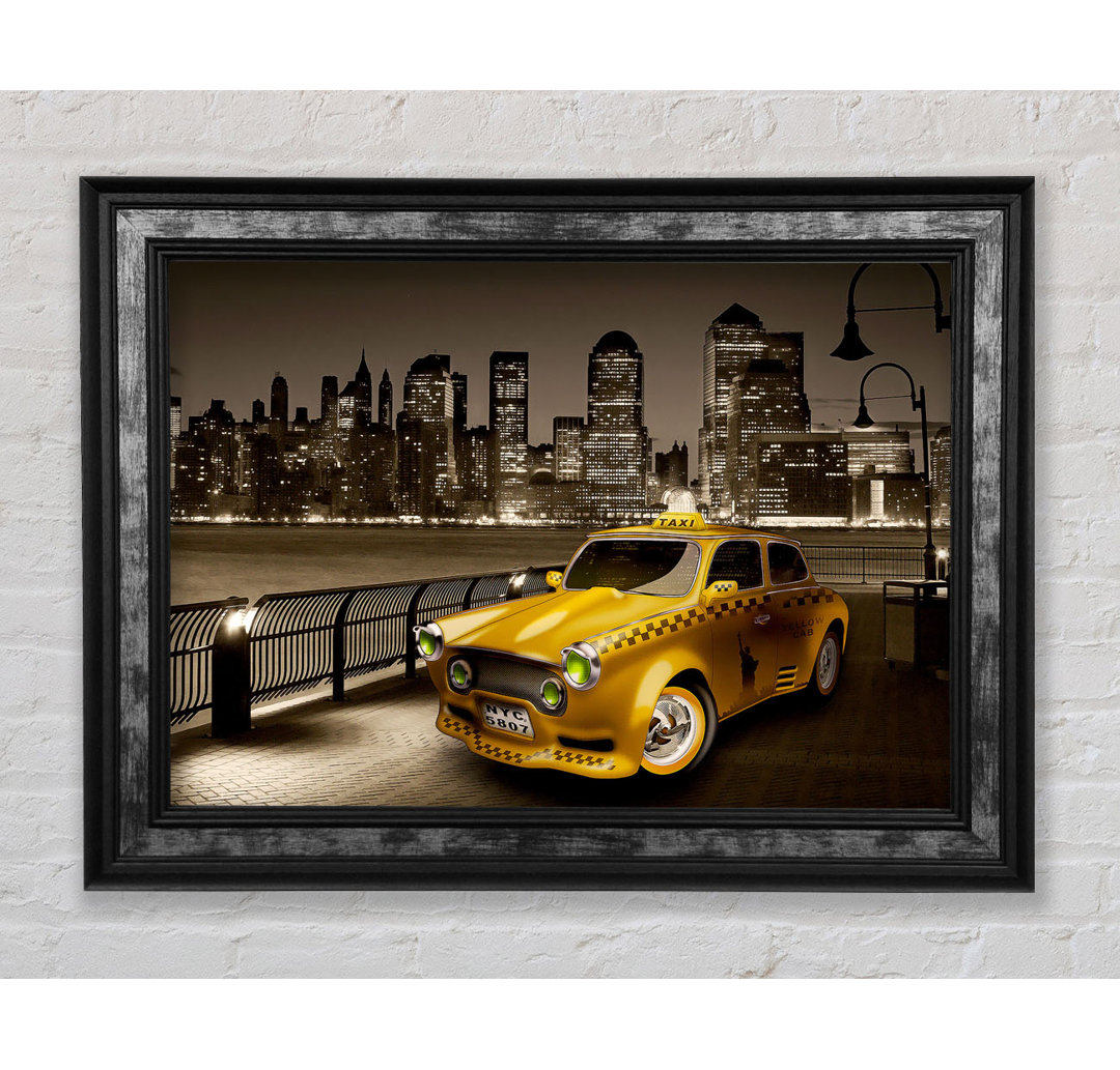 Retro Taxi NYC - Druck