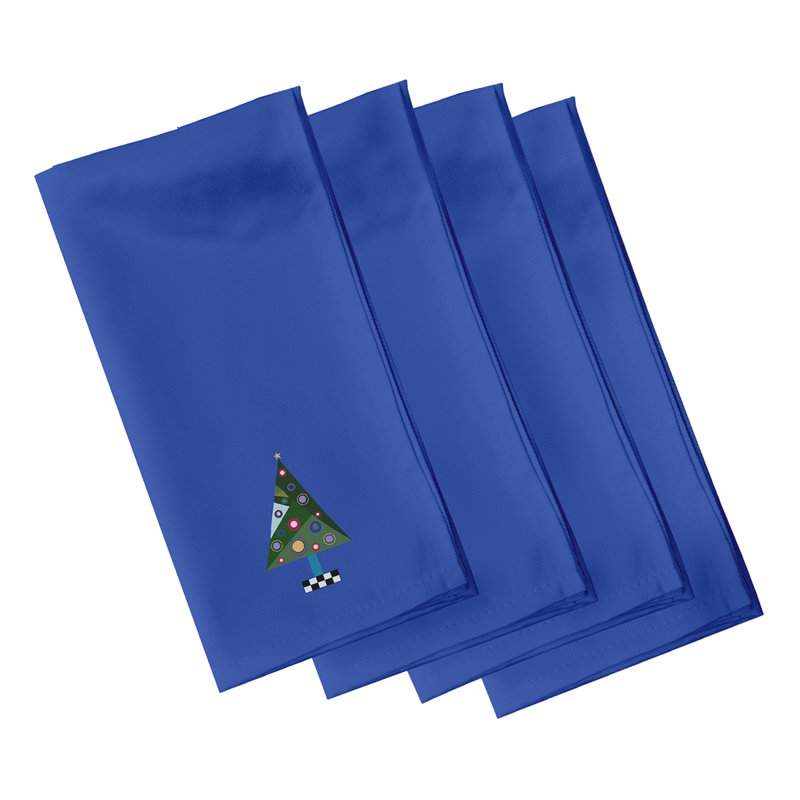 Moorebank Crazy Christmas   Napkins, Blue