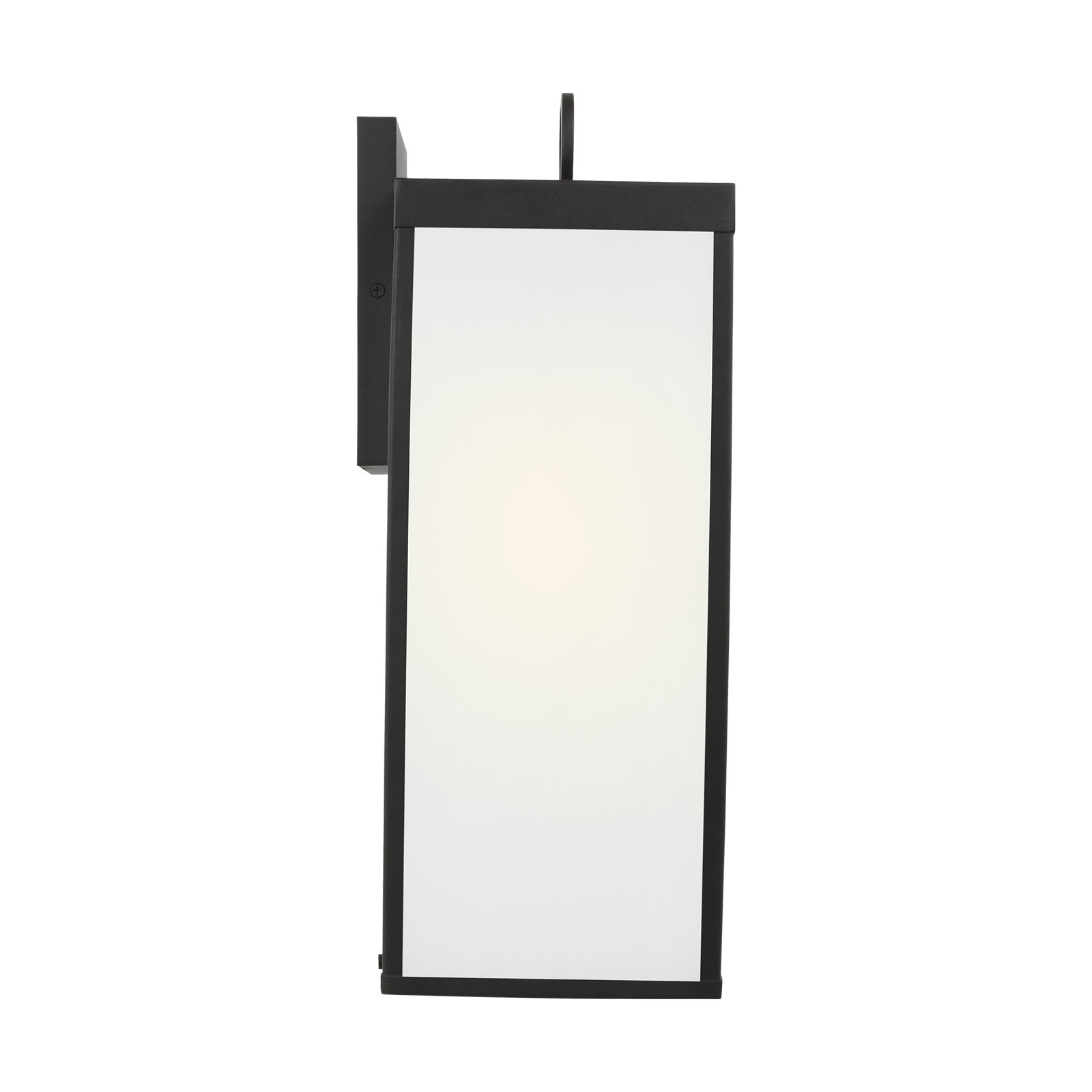 Howell Outdoor Armed Sconce, 18.25" H x 8" W x 6.75" D, Matte Black