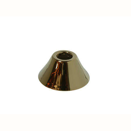 Decorative Bell Flange, Polished Brass