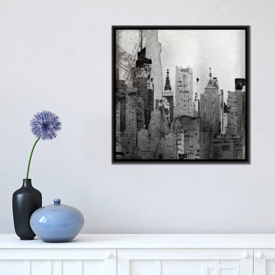 NYC, "perdu dans le temps", impression sur toile tendue