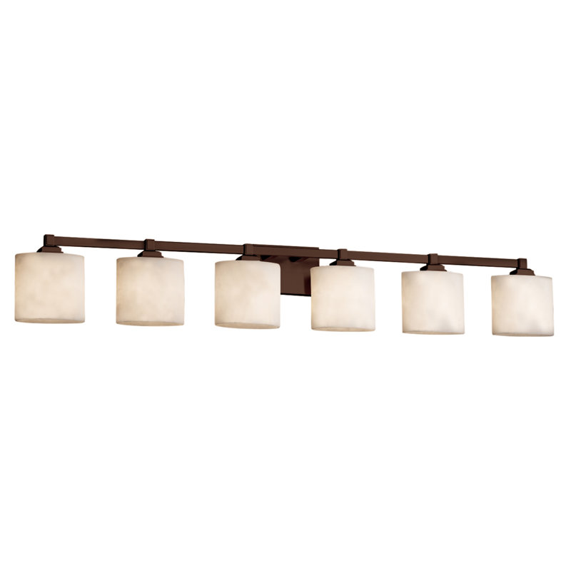 Brey 6 - Light Dimmable Vanity Light, Dark Bronze