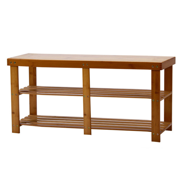 Askas Solid Wood Storage Bench