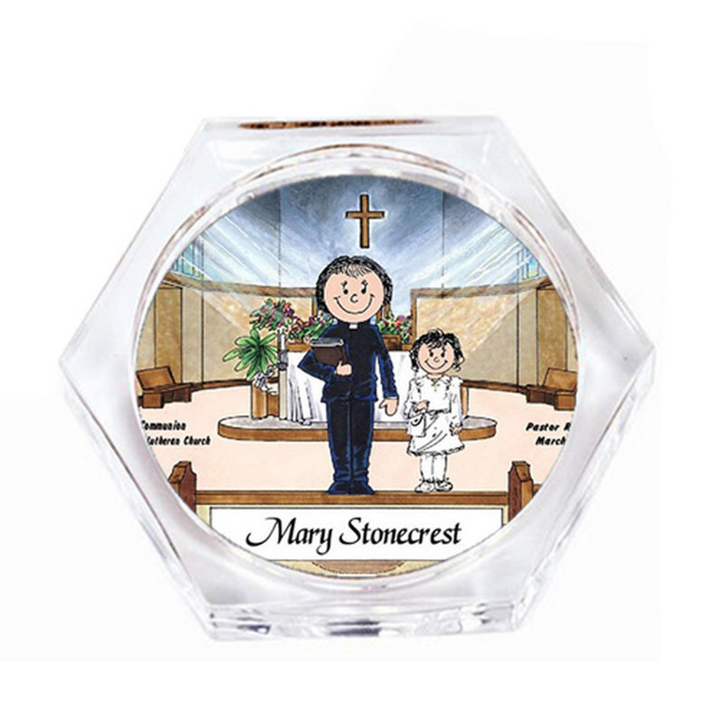 Priest great for first communion