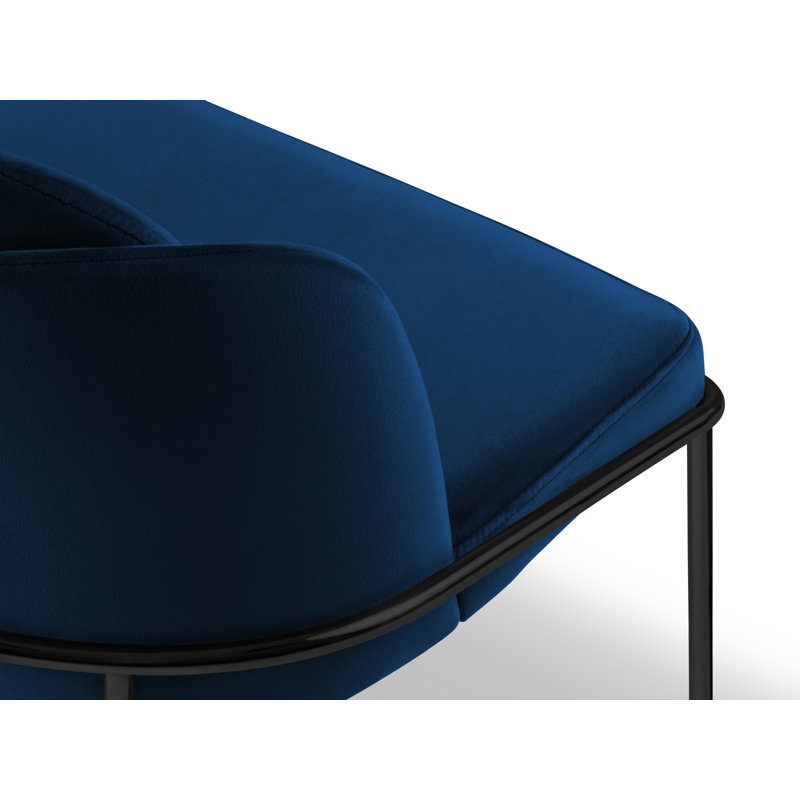 Alcie Upholstered Dining Chair, Royal Blue