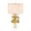 Lampe de table élégante avec base en marbre et abat-jour tambour blanc, parfaite pour ajouter de l'élégance à n'importe quelle pièce