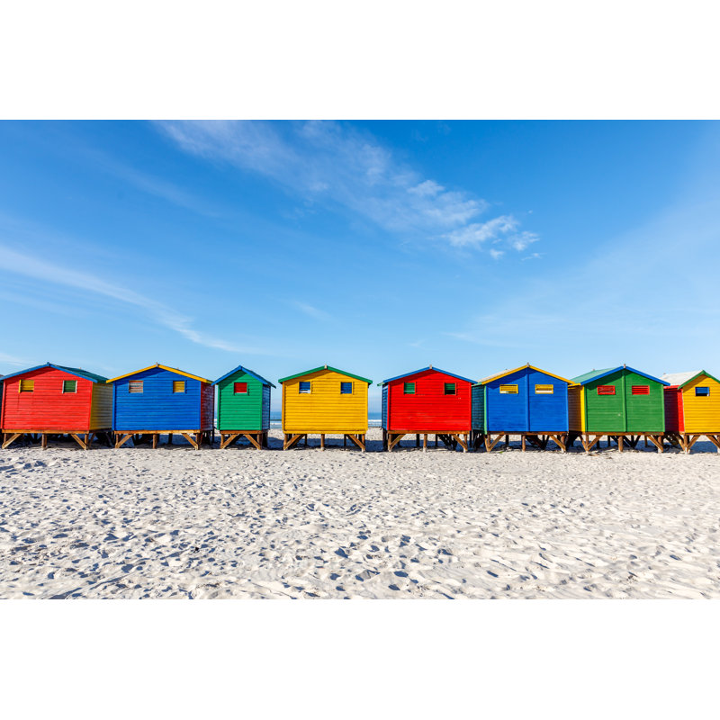 Cabana surélevée colorée, H 26 po x l 50 po x P 1,5 po
