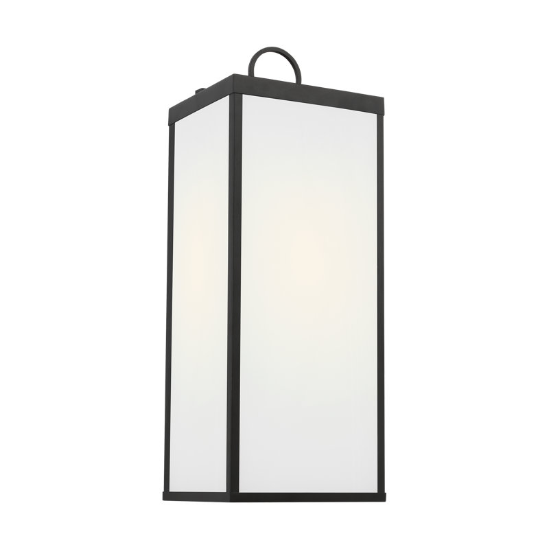 Howell Extra Large Wall Lantern, Matte Black