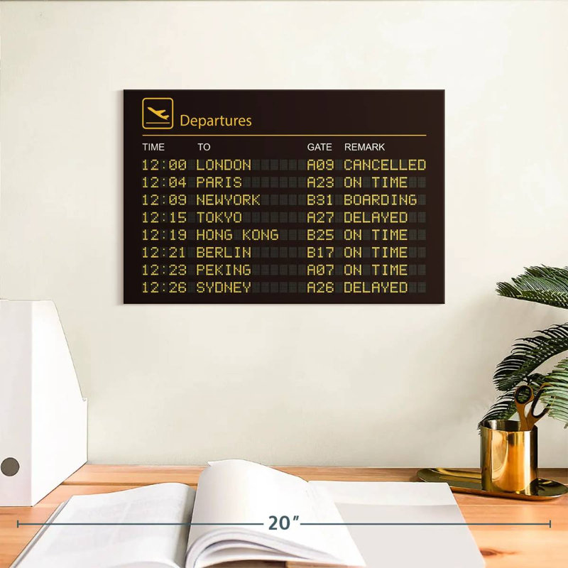 Impression sur toile, H 8 po x l 12 po x P 1 po
