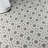 Twenties Mini Circle 4" x 4" Ceramic Patterned Wall & Floor Tile
