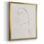 Portrait S Croquis II, toile encadrée de qualité supérieure - prête à être accrochée-59042000-59042001