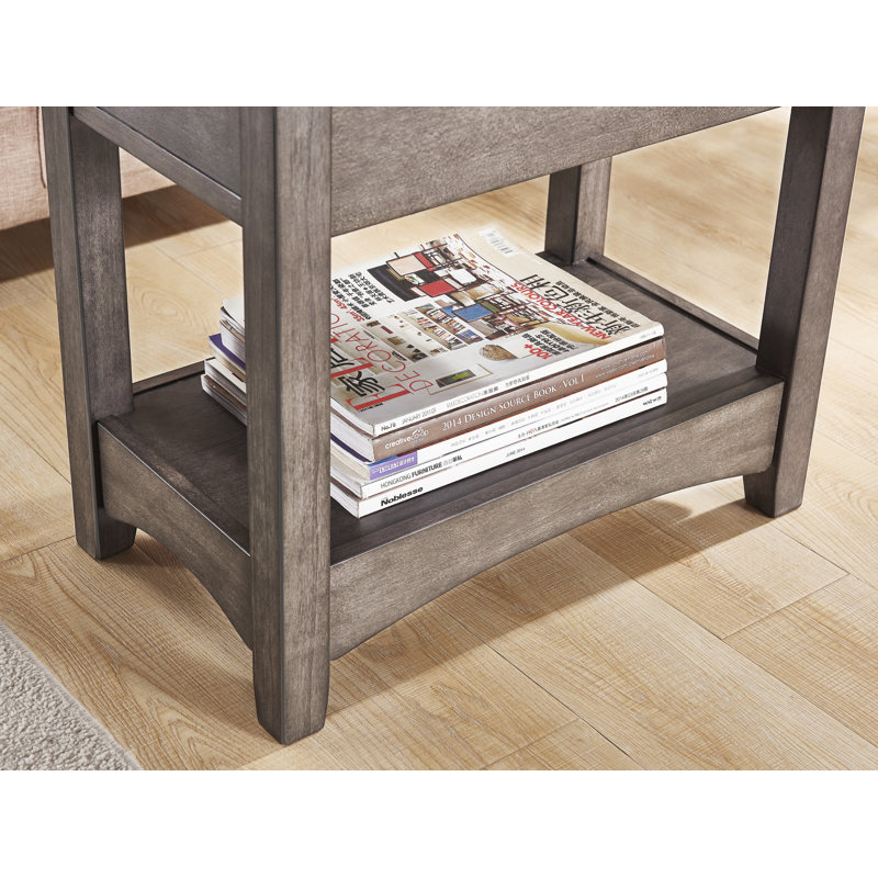 Table de bout avec rangement Salas
