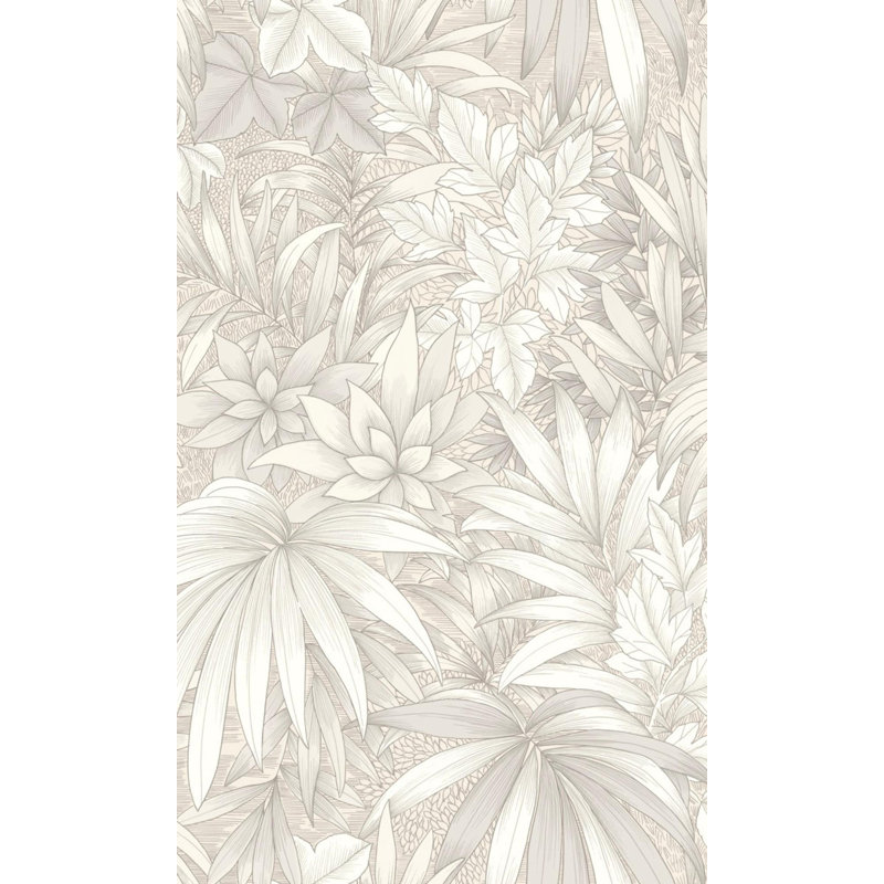 Rouleau de fleurs Barryan, Blanc