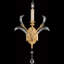 Beveled Arcs 1 - Light Candle Wall Light-10553106