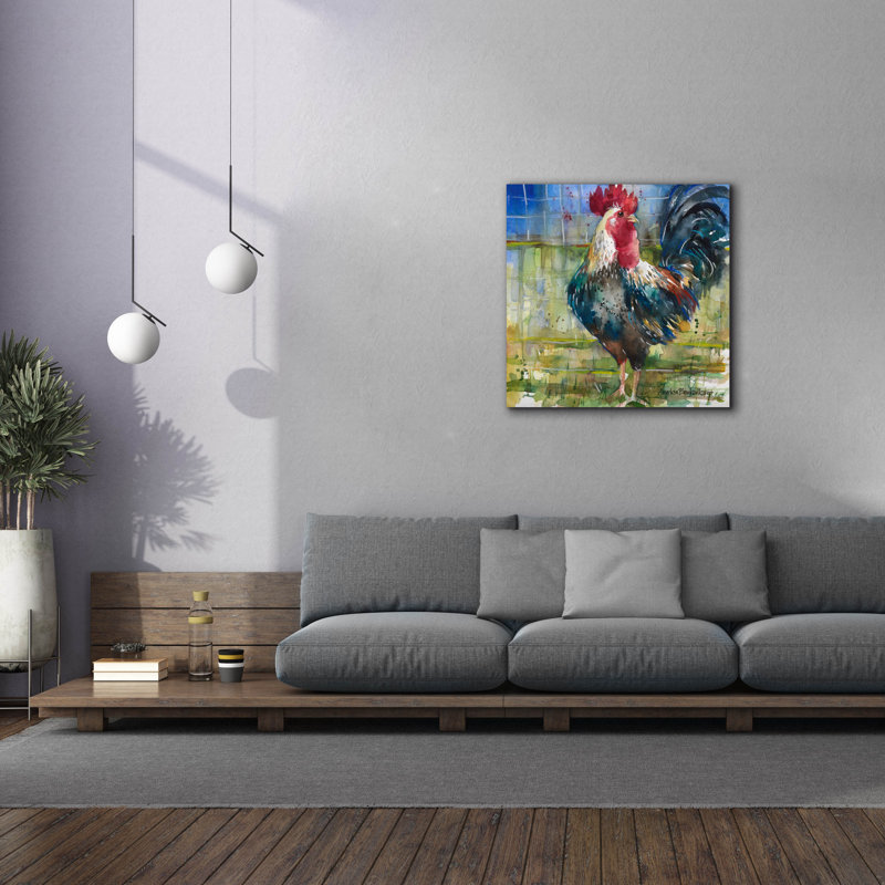 «August Fencey» par Annelein Beukenkamp, August Grove, H 37 po x l 37 po x P 1,5 po