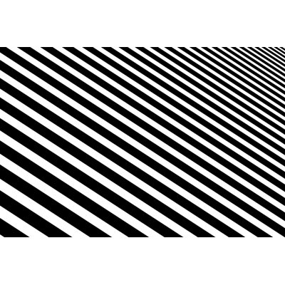 Anjolie Simple Striped Background - Wrapped Canvas Print