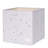 3 Sprouts Recycled Fabric Storage Cube Box Container Organizer - Green Terrazzo-84467067