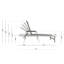 Chaise longue inclinable 77,25 po Marin-1768005328-1803705640