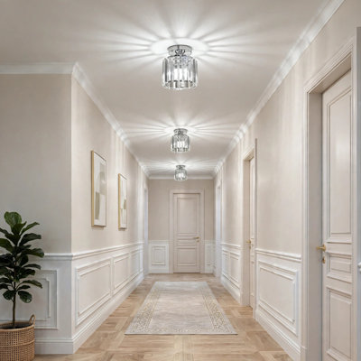 Alvarado 1-Light 13.5cm Flush Mount