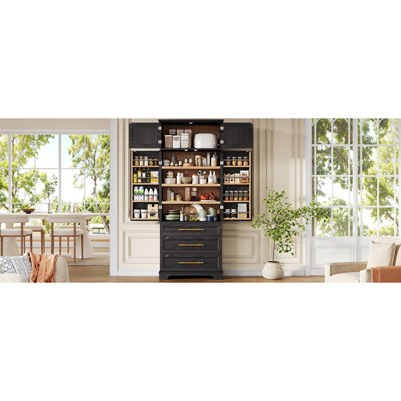 Grand garde-manger de style campagnard, Black