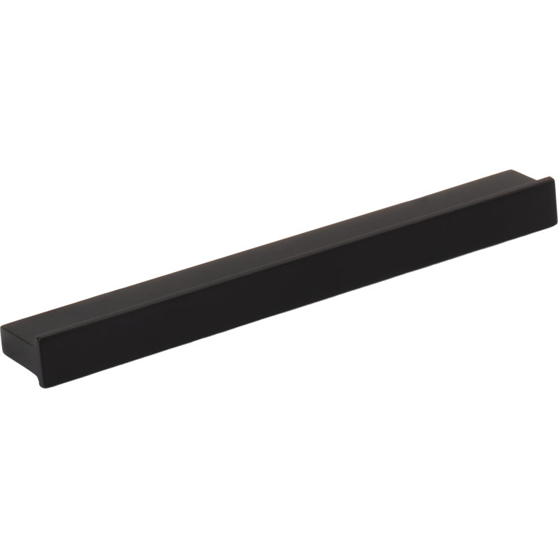Brewer 128 Mm Center-To-Center Pinch Pull, 6", Matte Black