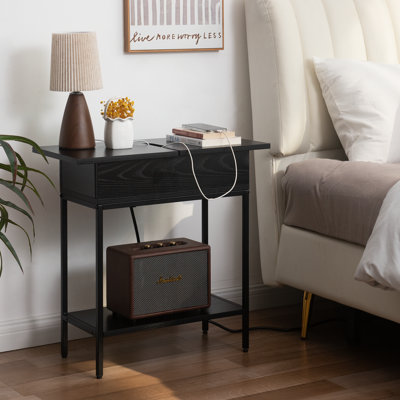 Biyanca End Table with Outlet