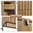 Commode double 9 tiroirs l 59,1 po-1118448545