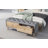 Banc de rangement en lin Devhan-187989174