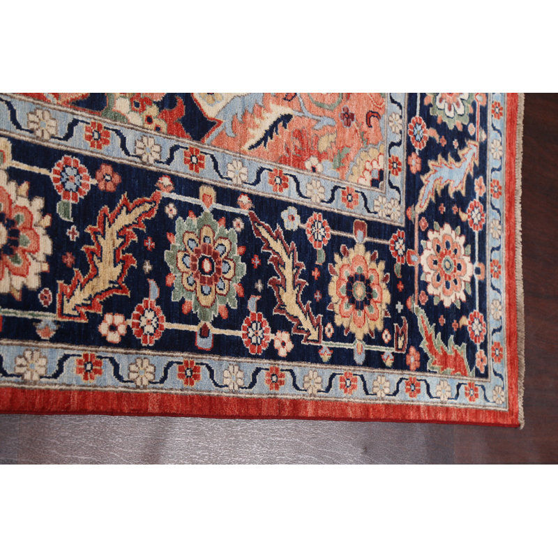 One-of-a-Kind 9'11" X 13'9" Wool Area Rug in Red