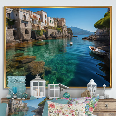 Italie, charmes de la côte d'Amalfi - décoration murale Italie