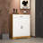 2-Doors Shoes Cabinet with Adjustable Shelves and one drawer-1039422709