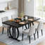 Table de cuisine au design minimaliste (sans la chaise)