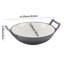 Living And Home Cast Iron Stock Pot-131300035-131300038