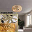 Ventilateur de plafond avec ensemble d'éclairage Neldon
