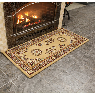 Geloff Hand Tufted Wool Oriental Indoor Rug