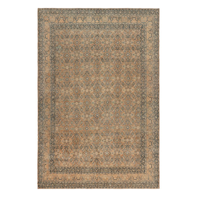 Antique One-of-a-Kind 10'6X15'1 Hand Knotted Area Rug