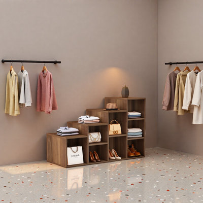 Présentoir à vêtements double face