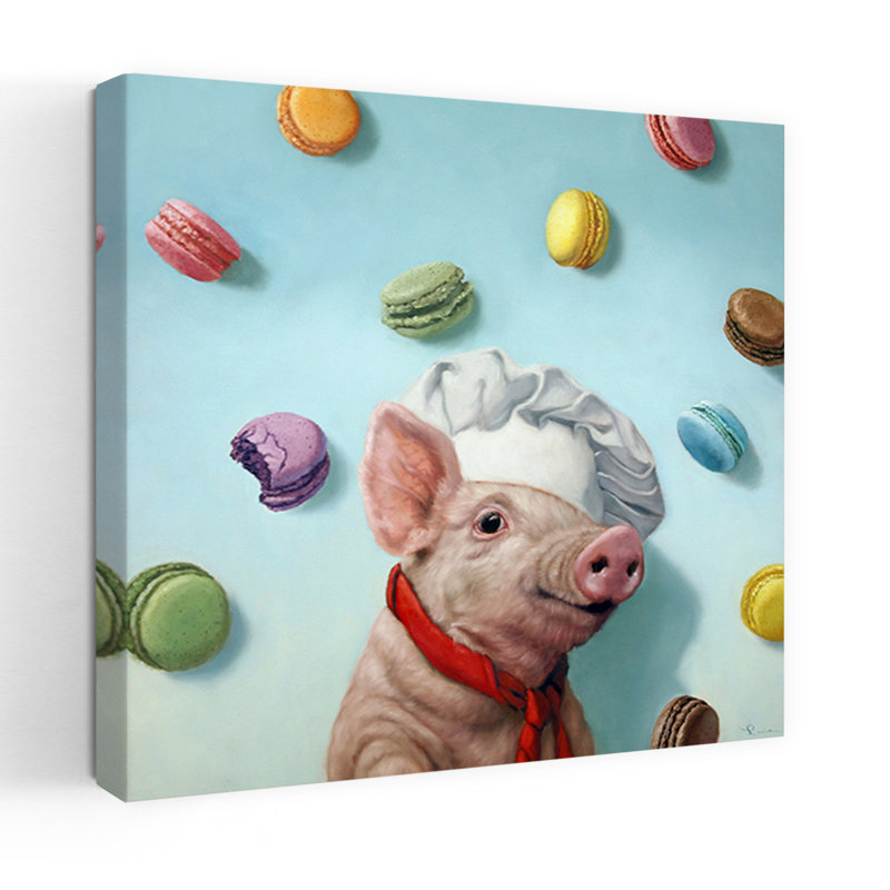 «Bakers Dream», art urbain contemporain, H 18 po x l 18 po