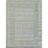 Hand Knotted Wool Area Rug in Beige/Brown